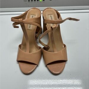 ANTONIO MELANI Nude Strappy Heels